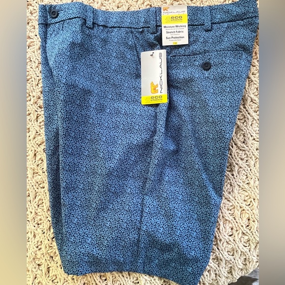 NEW Nicklaus Golf ⛳️ Shorts UPF 50 size 34 Moisture Wicking Eco Choice Stretch - Picture 2 of 13